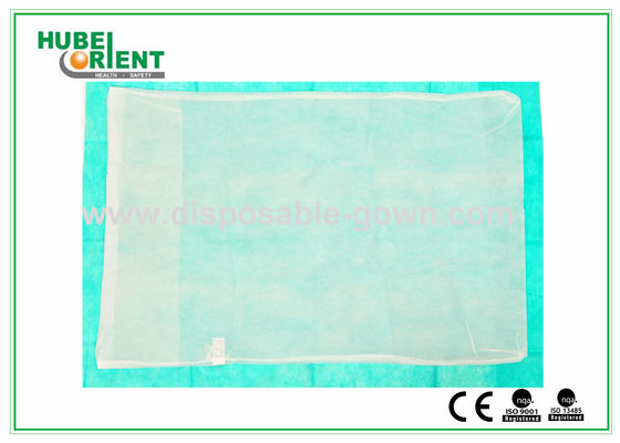 Customized Disposable Bed Sheets Nonwoven Fabric Pillow Cover , CE / ISO Approved