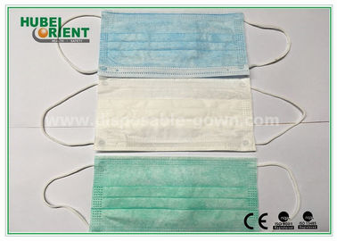 Three Layers Disposable Use Approved EN14683 Surgical Face Mask With Earloop By Non-woven