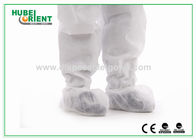 Dustproof Disposable Nonwoven Shoe Covers With Elastic Rubber Opening