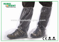 Plastic Disposable Shoe Cover Outdoor , Waterproof Rain Boot Cover For Hospital