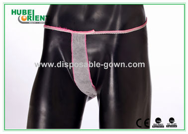 Colorful Disposable PP Nonwoven Female T Back Pants For Beauty Salon
