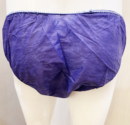 Unisex PP Nonwoven Triangle Soft Disposable Underpants for Hotel Spa Travelling