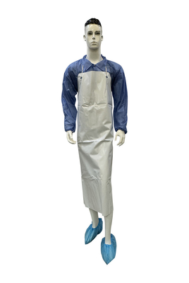 Waterproof Disposable PVC Apron For Food Processing/Kitchen/WorkShop
