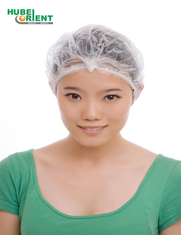 Disposable Surgically Head Cover Net Non Woven Mob Cap With Double Elastic